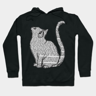 books and cats and books and cats Hoodie